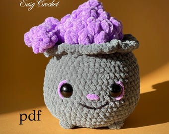 Kessel Häkelanleitung: Halloween Amigurumi Bastelspielzeug (PDF Download)