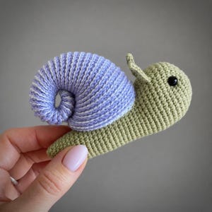 10-i-1-virkmönster för akvarier i PDF-format. 10-i-1-amigurumi med havsdjur. Fisk, mussla, sjöstjärna, snigel, sjögräs bild 6