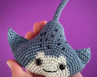 14 in 1 熱帯魚のかぎ針編みパターン PDF。海の生き物の編みぐるみ