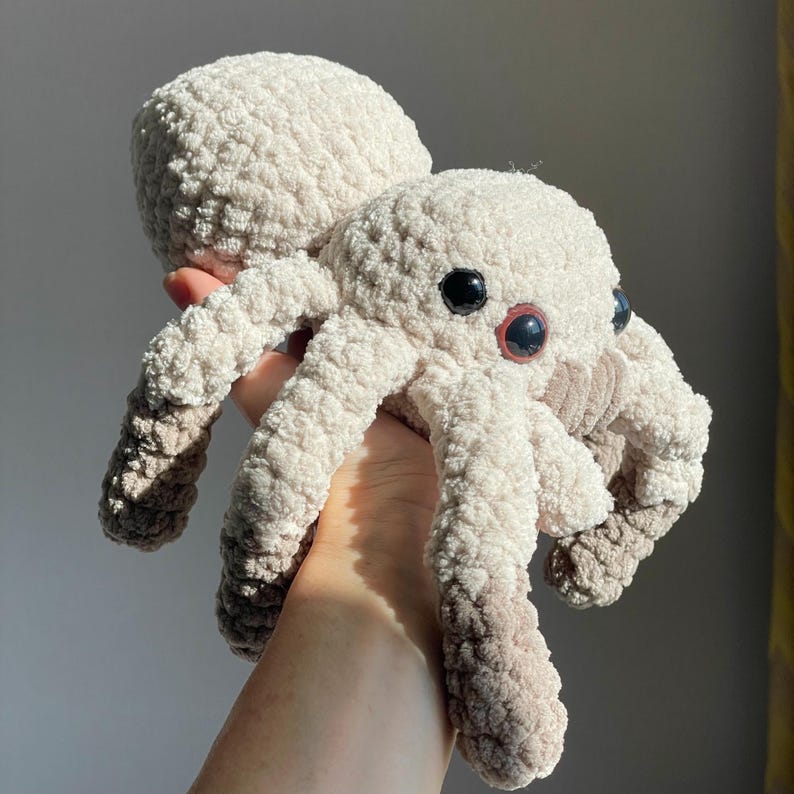 Realistic Spider Crochet Pattern PDF. Plush Stuffed Animal Tutorial. Large Amigurumi Toy image 8