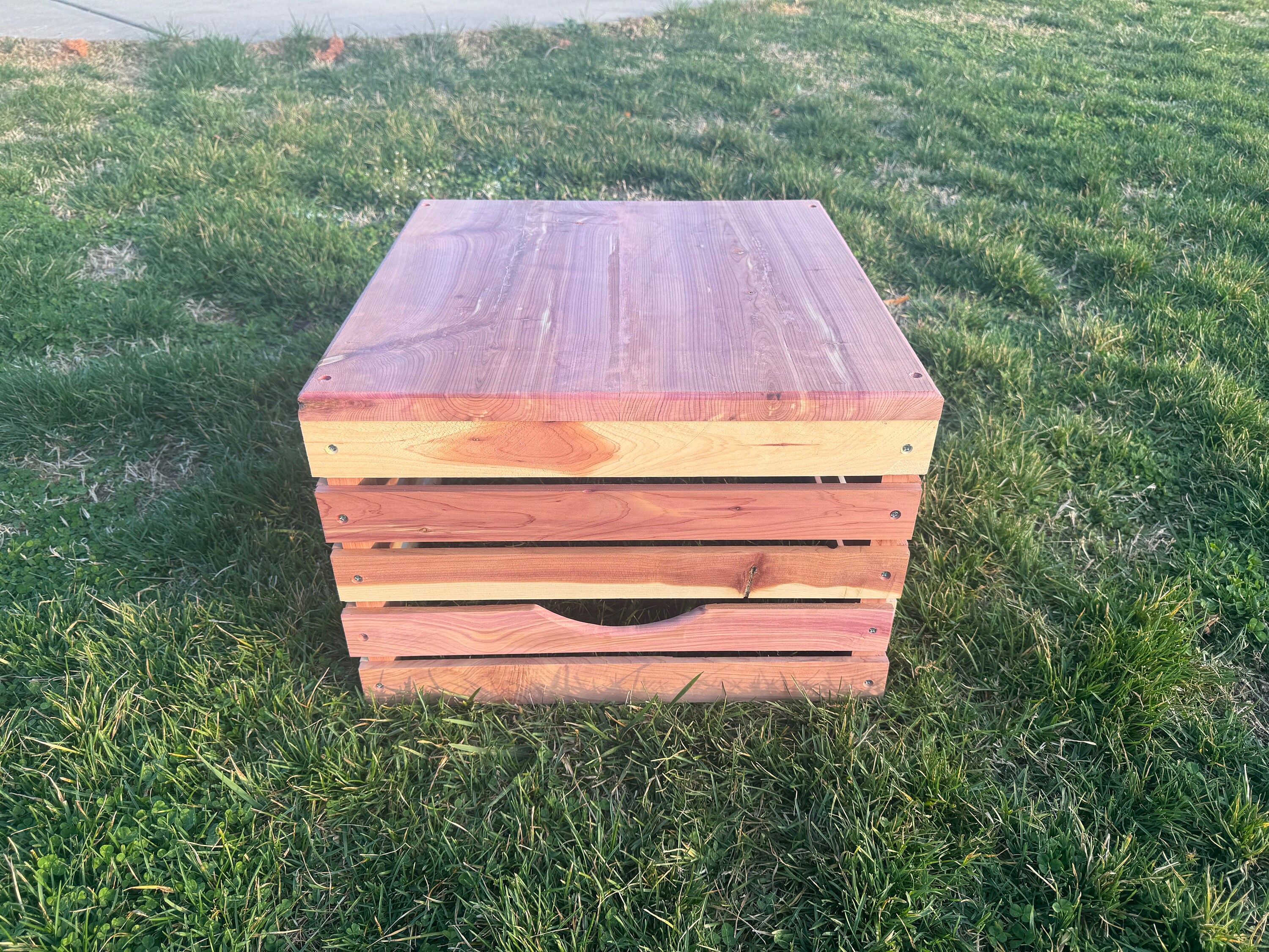 Handmade Aromatic Cedar Crate Repel Bugs, Moths, Store Clothes, Towels