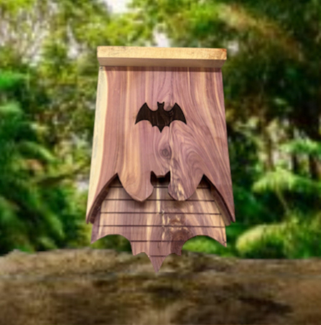 Bat Box, Large Aromatic Cedar Bat Box, Bat House, Bat Nest, Bat ...