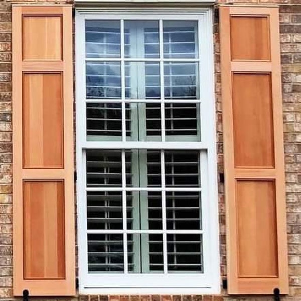 Custom Cedar Shutters, Custom Handmade, Aromatic Cedar Shutters, Upgrade your house! Make your home look awesome.