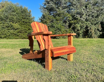 Handmade Cedar Adirondack Chair