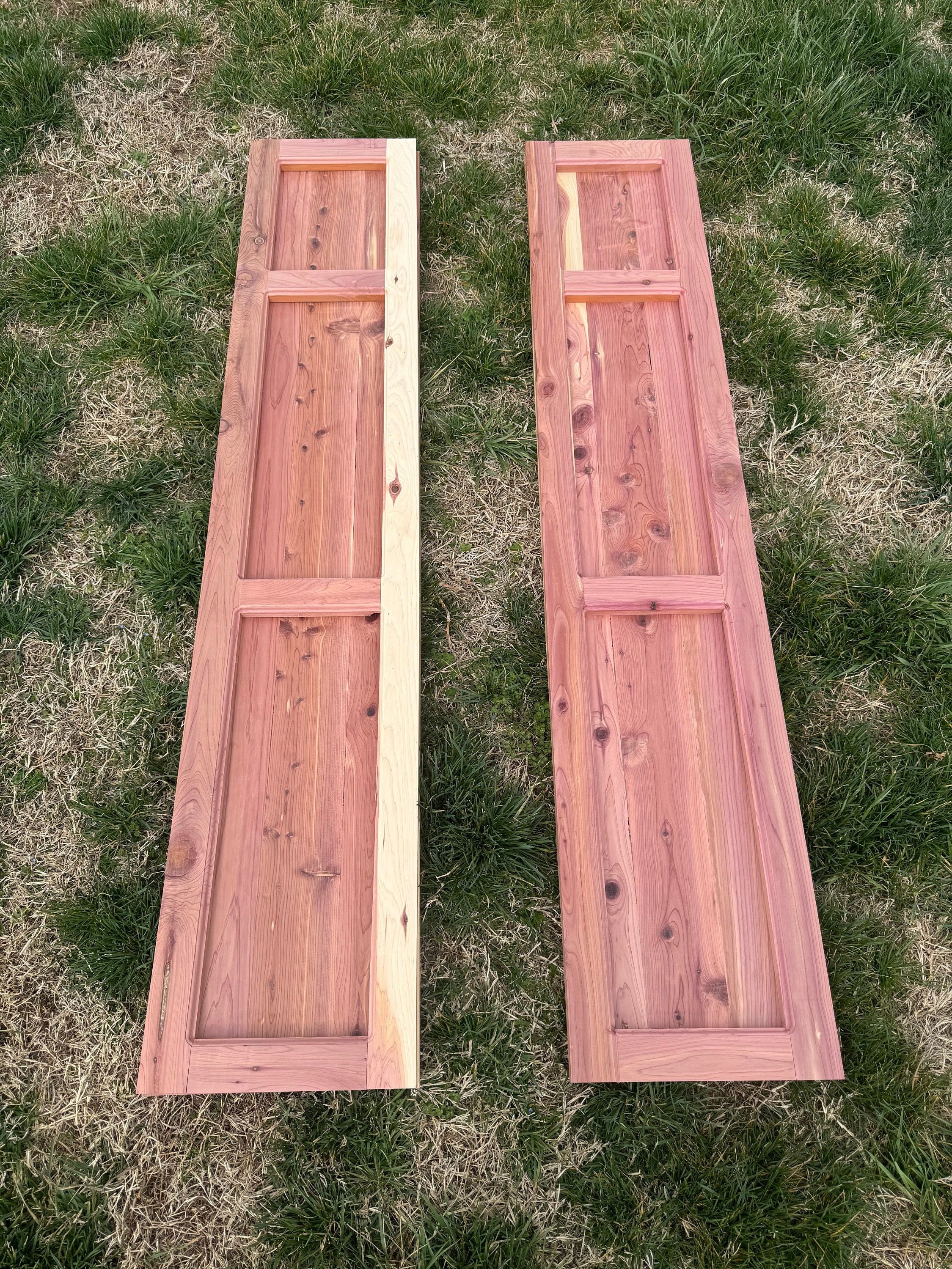 Custom Cedar Shutters, Custom Handmade, Aromatic Cedar Shutters, Upgrade your house! Make your home look awesome.