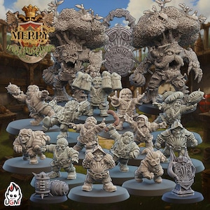 Merry Halflingstadores Halfling Fantasy Football Team (Conquistador Style)- UGNI