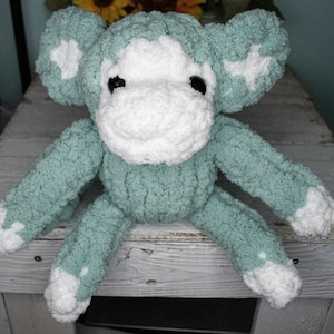 Hand Knit Monkey