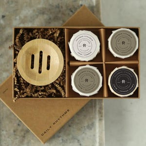 Handmade Shower Steamers, Variety Pack, Organic, Made in USA, Bamboo Tray Included