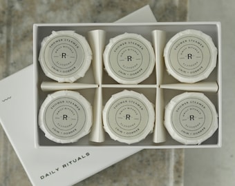 Daily Rituals® Shower Steamers, Bamboo + Mint, Spa Gift for Her, Made in USA, Mothers Day Gift Box