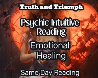 EMOTIONAL HEALING| Fast * Accurate | Detailed | Empathetic | Spiritual Guidance | Clairvoyant | Divination | Fortune Teller | Seer |