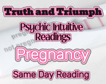 PREGNANCY PREDICTION | Fast * Accurate | Detailed | Empathetic | Spiritual Guidance | Clairvoyant | Divination | Fortune Teller | Seer |