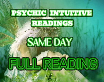 PSYCHIC PREDICTIONS | Fast * Accurate | Detailed | Empathetic | Spiritual Guidance | Clairvoyant | Divination | Fortune Teller | Seer |