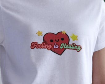 Gefühl ist Heilung SVG, SVG PNG PDF, Positive Datei, motivierende Datei, inspirierende Datei, Worthy Datei, perfekt Datei, Cricut Datei, Selbstliebe Datei