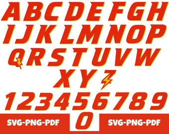 Cars Alphabet Svg, SVG PNG PDF, Cars Font, Cars Font Svg, Cars Letters Svg, Cars Svg Cricut, Lightning McQueen Svg, Kids Birthday Shirt Svg