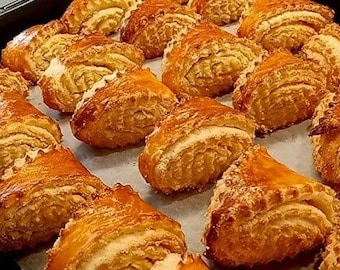 Armenian Bliss: Gata with Walnut, Hazelnut, Macadamia or Tahini Elegance Pastry