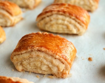 Armenian Bliss: Gata with Walnut, Hazelnut, Macadamia or Tahini Elegance Pastry