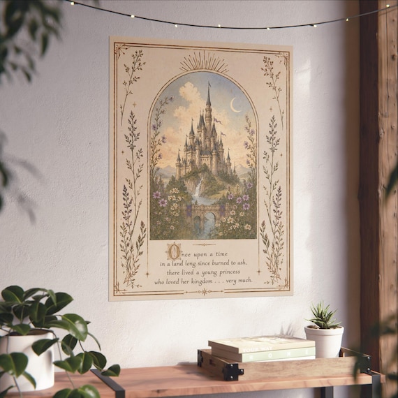 Throne Of Glass Wall Art Print - Fairytale Wall Art