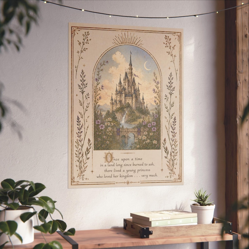 Throne Of Glass Wall Art Print - Fairytale Wall Art image 1