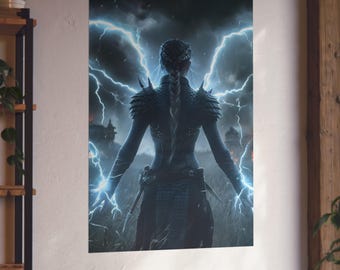 Violet Sorrengail Dragon Rider Poster | Fourth Wing Fan Art