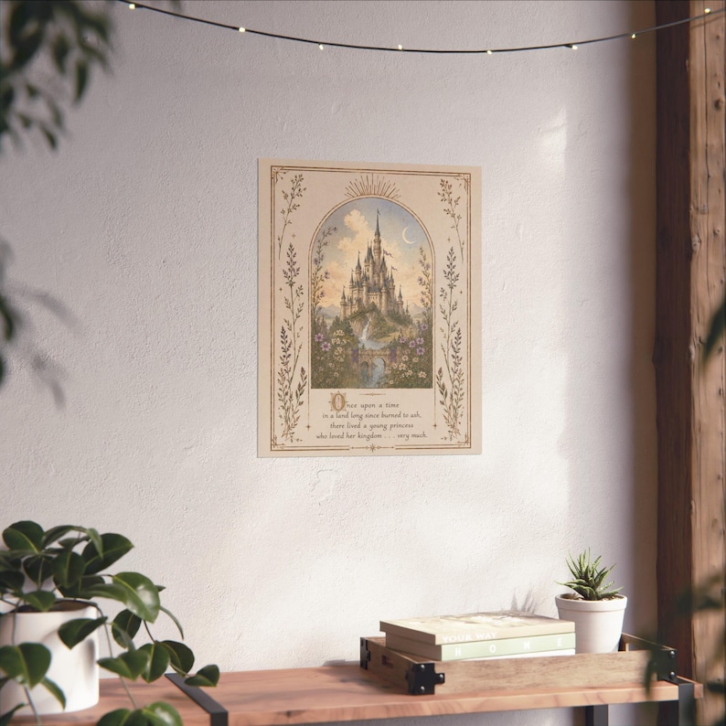 Throne Of Glass Wall Art Print - Fairytale Wall Art image 3