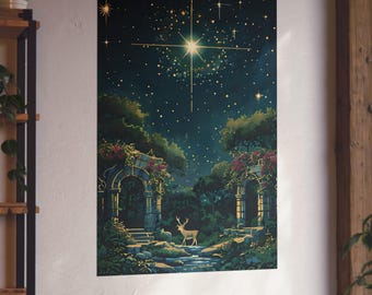 ACOTAR Fine Art Poster, Spring Court Aesthetic, Acotar Fan Art, Digital Wall Art Print, Romantasy Wall Posters, Feyre Archeron