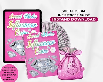 Influencer Guide eBook | Social Media Monetization Tips (Digital Download)