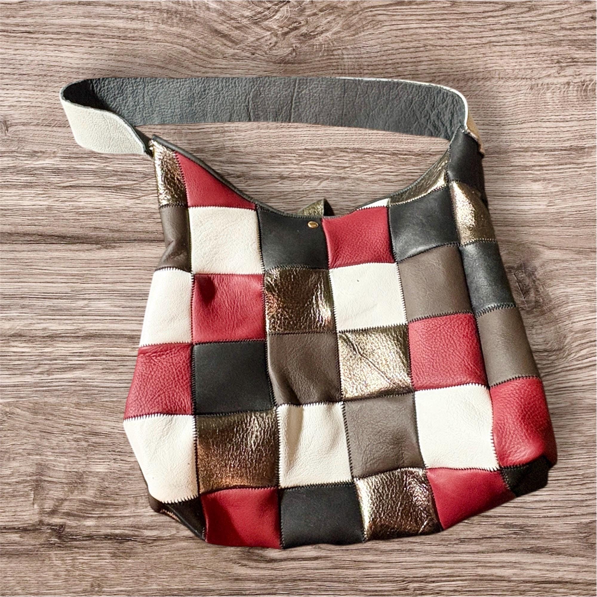 Lucky brand Vintage Patchwork Leather Watch‎ Lucky Brand Shoulder Bag Multi-Color Patchwork - Shoulder  main image 2