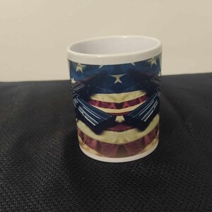 American Flag with AR Mug