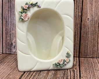 Marco de fotos de porcelana