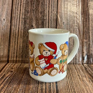 Teddy Bear Christmas Mug