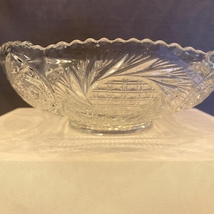 Cuenco de cristal decorativo