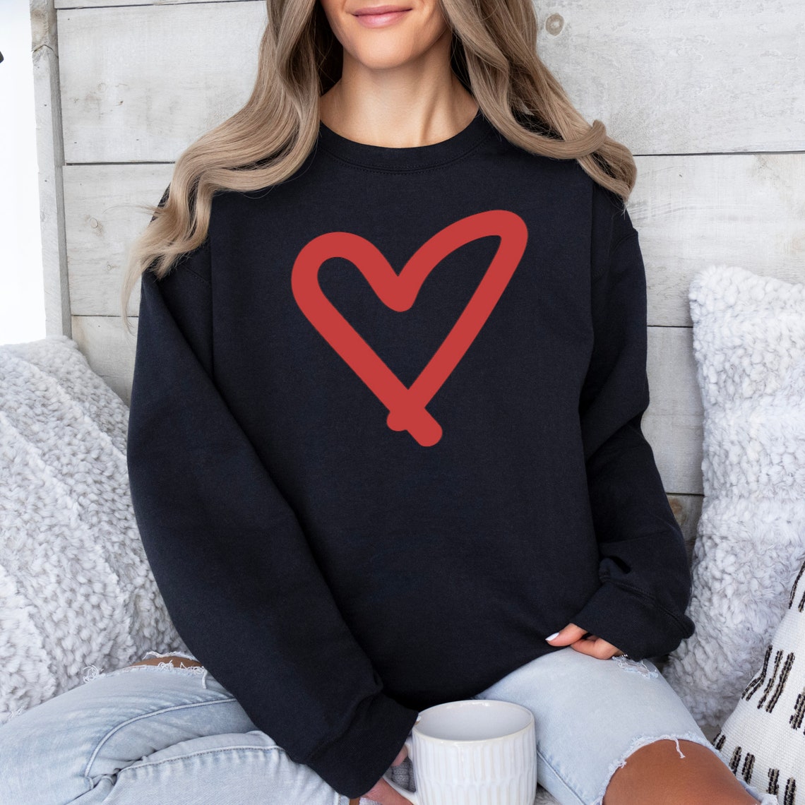 Amour Heart Sweatshirt