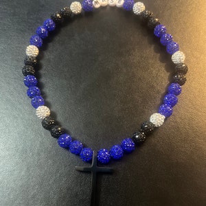 Baseball Necklace with cross