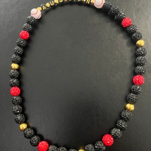 Baseball Necklace 3 colors with name