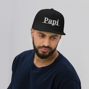Papi Flat Bill Cap