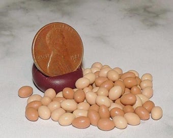 Miniature Dollhouse Half dozen (6) Country Eggs 1:12 scale Chicken Dairy Food Kitchen #3045