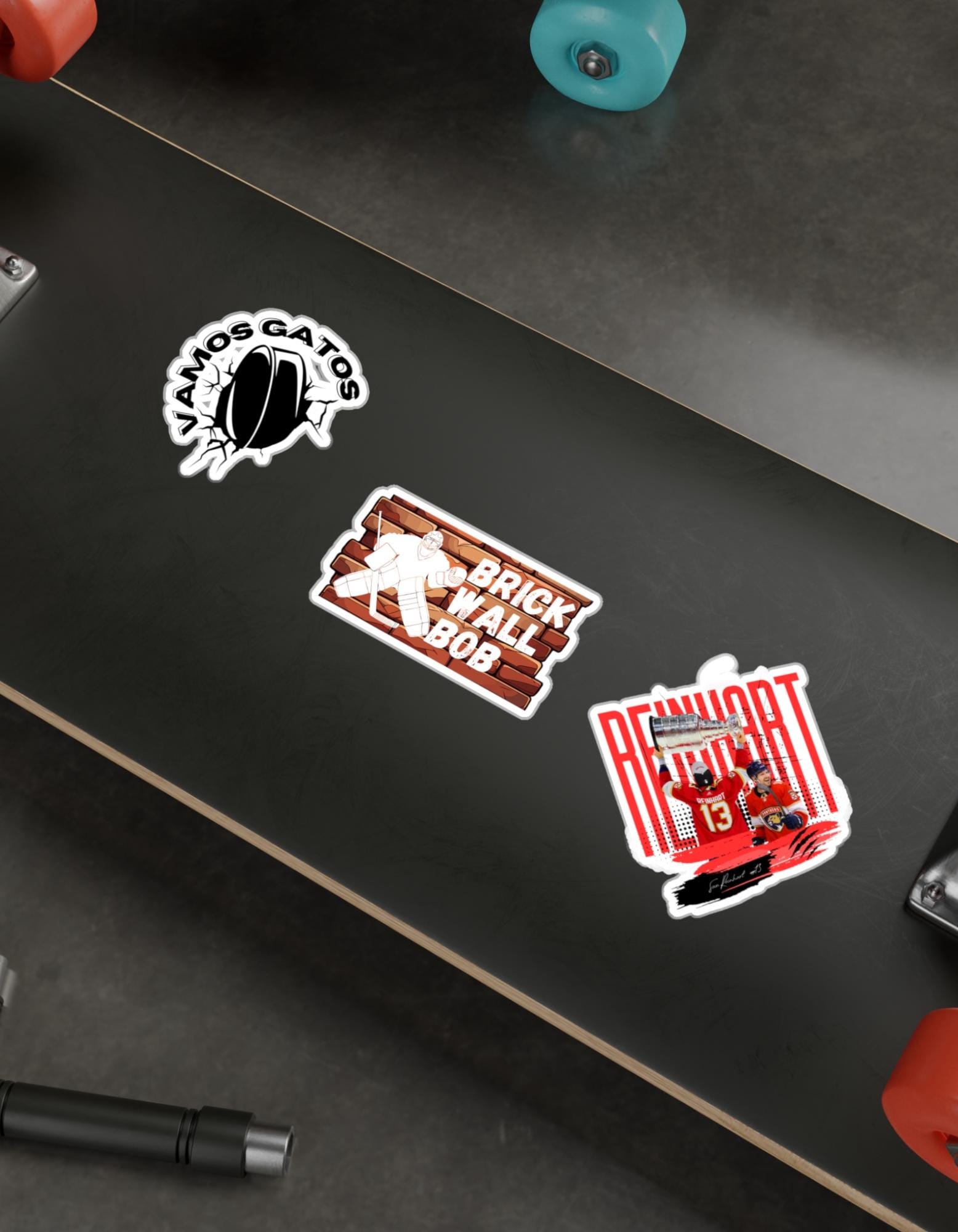 Florida Hockey Variety Sticker Packs; Kiss-Cut Stickers, Perfect Gift for Hockey Fan