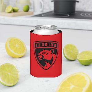 Custom Florida Panthers Hockey Coozie; Stanley Cup Playoffs/Championship