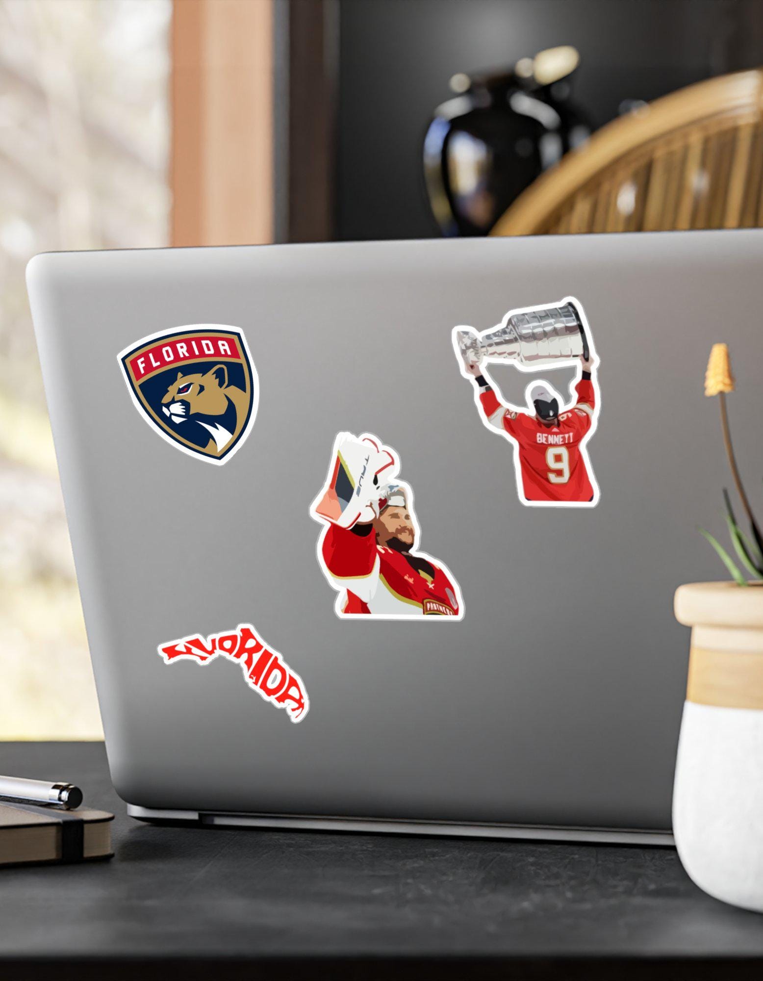 Florida Hockey Variety Sticker Packs; Kiss-Cut Stickers, Perfect Gift for Hockey Fan