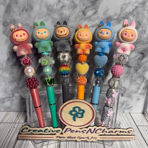 Labubu Beaded Pens | Custom Pens | Labubu | Cute Labubu Pen | Gift | Pen Gift |