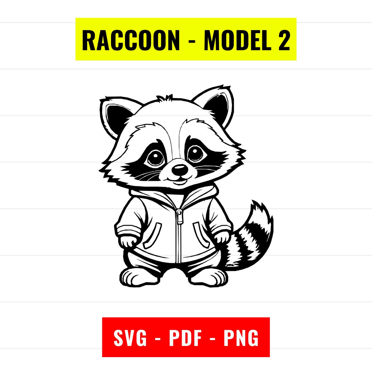 Cute Raccoon SVG, Raccoon portrait svg, PNG, PDF, Animal svg, Raccoon Vector svg for Cricut, Cute racoon Digital Download Instant Download