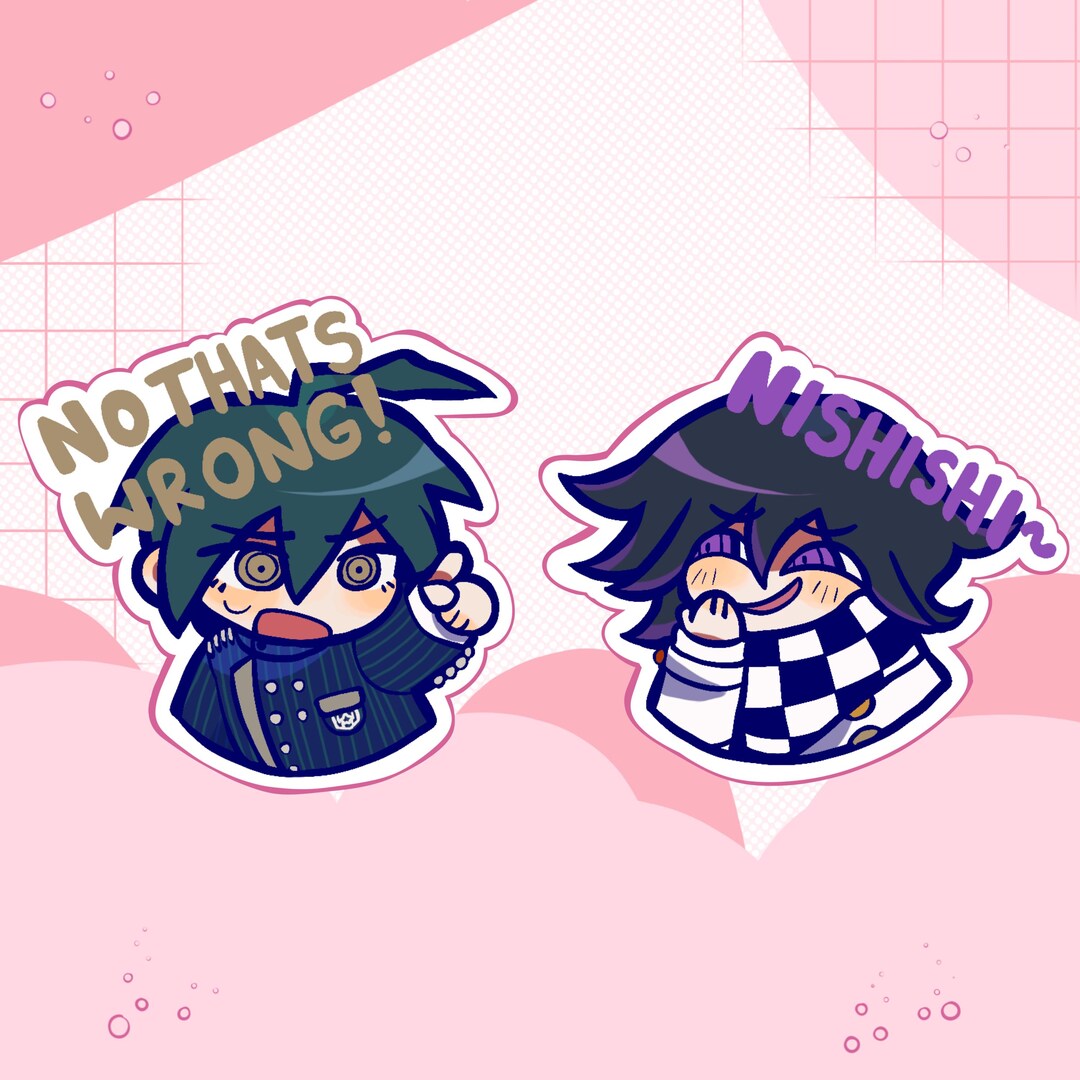 Danganronpa Vinyl Stickers | Laptop Decal | Scrapbooking | Journaling ...