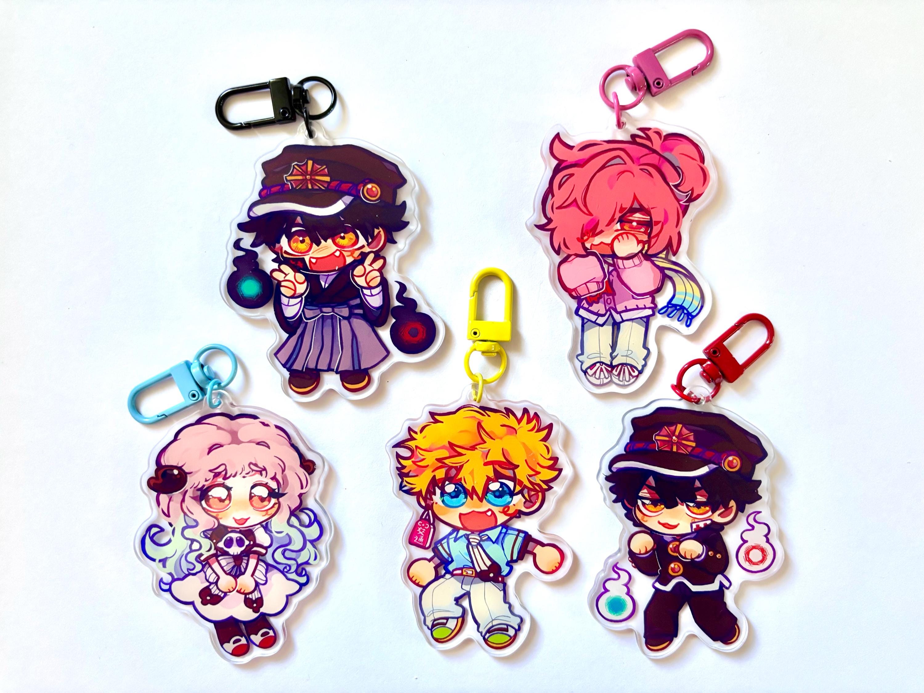 Hanako Kun Acrylic Keychain | Anime Charm | TBHK - Etsy