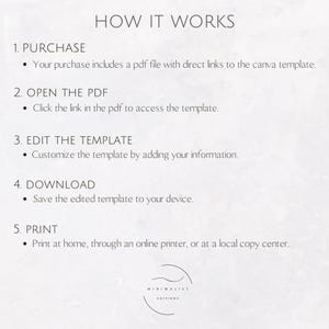 Wedding Newspaper Program, Canva Newspaper Template, Large Newspaper Wedding Program, Wedding Program Template, Custom Newspaper Template image 8