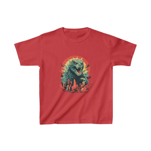 Perfect kid size Godzilla T-shirt!!  Kids Heavy Cotton™ Tee
