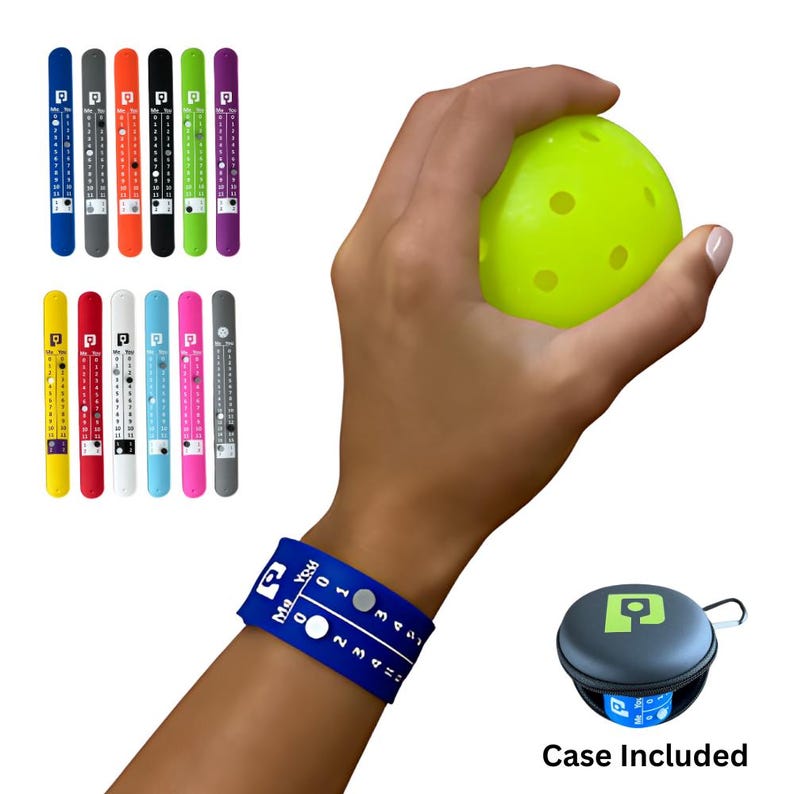 Pickleball Point Band ORIGINAL Scorekeeper Wristband imagem 13