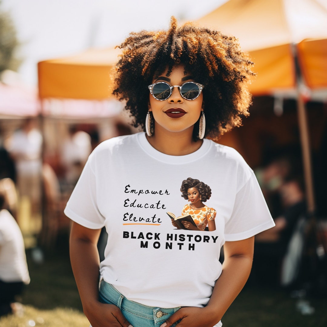 Black History Month T Shirt for Black Women Tshirt Black Pride Tshirt