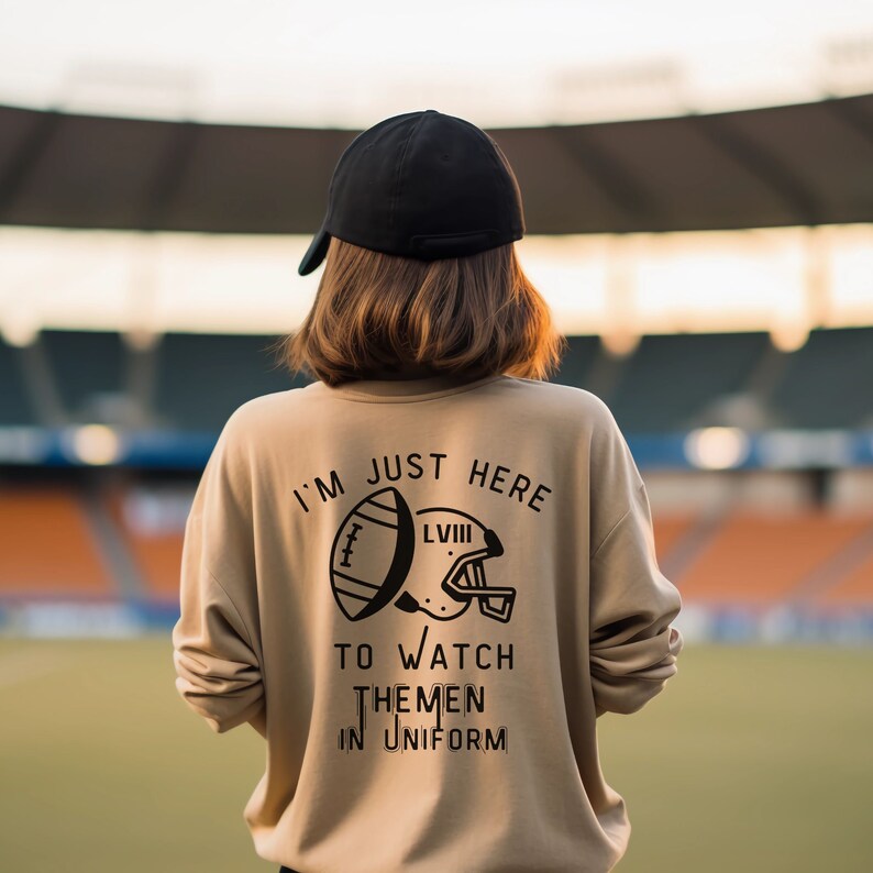 Custom Game Day Shirt Sunday Football Custom LVIII Half Time Football Group Tshirt Tailgate