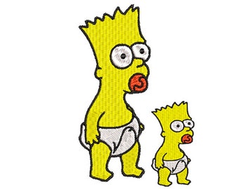 Embroidery design Simpson, Machine embroidery designs  Simpson, Embroidery design, File for embroidery