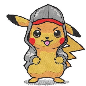 Embroidery Pikachu. Емbroidery Design machine files. Емbroidery Design machine files. Instant Download